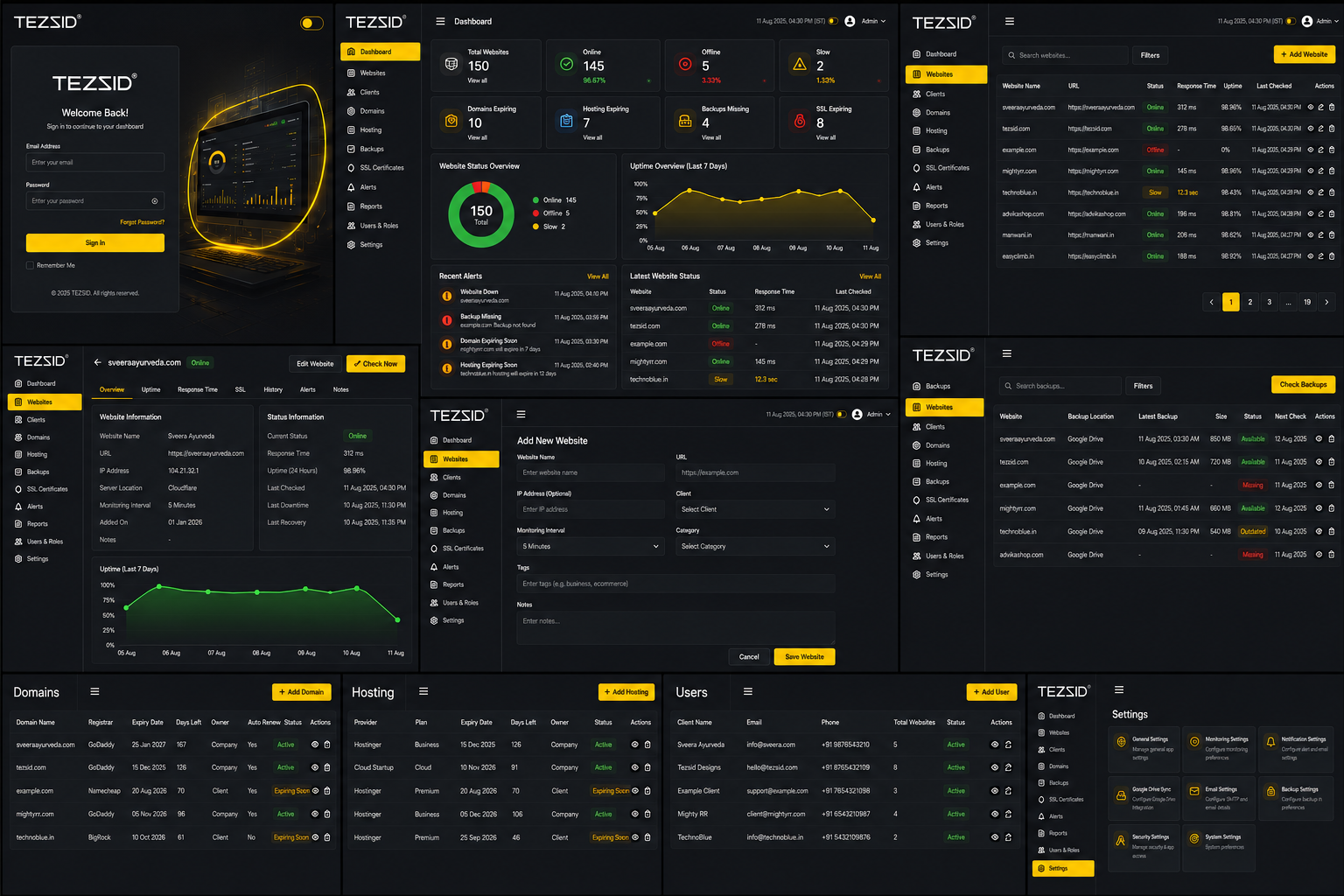 Tezsid WebMonitor